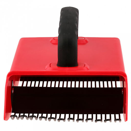 Марья (Maria) Комбайн (контейнер) плодосборник Финский L для ягод, 24,5х17,5х14см, с заслонкой, пластик/металл/обрезиненная ручка (подходит для всех типов ягод), цвет - красный (Китай) - Домашняя мода фото 7