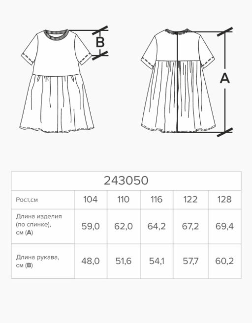 Платье для девочки