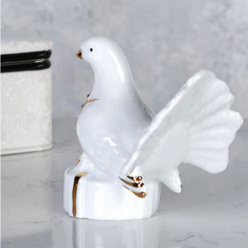 Статуэтка Голубь 8х16х7 см / B2673/В2675 /уп 144/ - Галеонтрейд фото 3