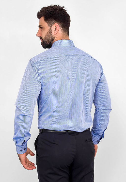 Сорочка мужская длинный рукав GREG 221/139/777/Z/1  фото 6