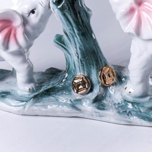 Статуэтка Слоны у денежного дерева / W1124 /уп 20/ - Галеонтрейд фото 4