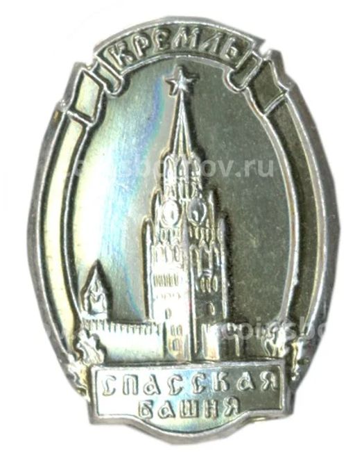 Значок Кремль  Спасская башня
