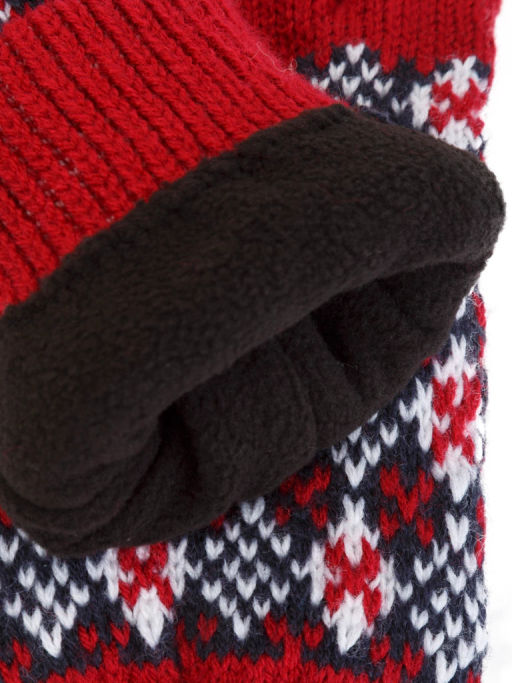 Пеpчатки Китай W55 red/navy - Modo gru фото 3