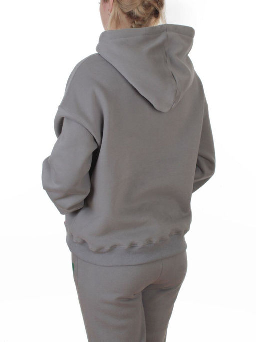 005 GRAY Костюм спортивный зимний женский (95% хлопок, 5% полиэстер)