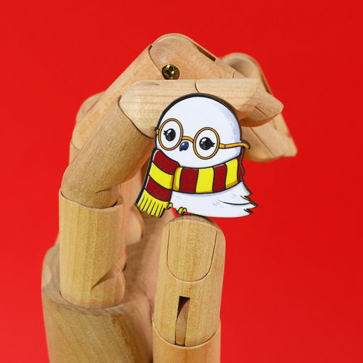 Цена за 4 шт. Значки деревянные, неразлучники Наша дружба это магия, 2 шт., 8?12 см