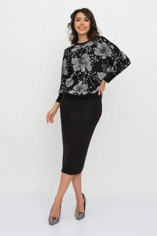 БЕЛАРУСЬ Юбка Д 3523/черный