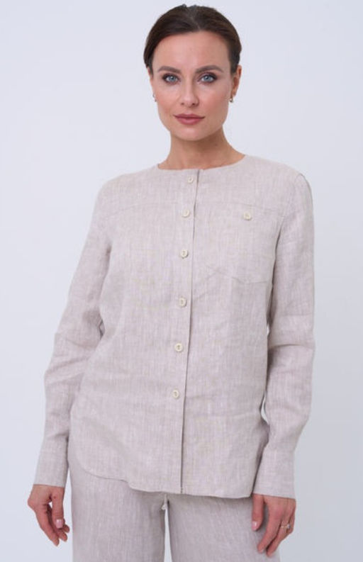 100% ЛЕН рубашка