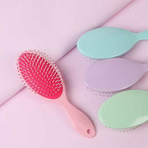 Расчёска массажная, 7×22 (±1) см, МИКС