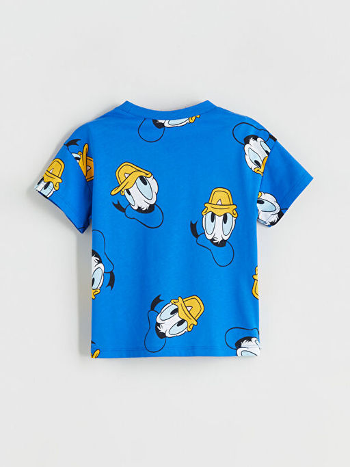 Donald Duck Bask?l? Erkek Bebek Ti??rt ve ?ort 2li