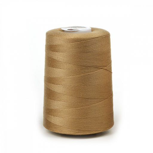 Нитки джинсовые 20/4 полиэстер 2000м цв.496 бежевый MAX