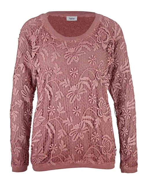 Пуловер, розовый - Heine фото 2