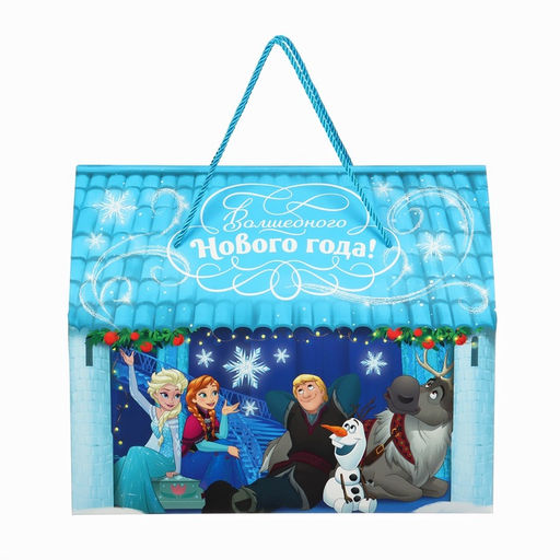 Пакет-коробка, Волшебного Нового года, 37 ? 33 ? 20 см