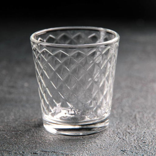 Цена за 96 шт. Стопка «Кристалл», 50 мл, стекло, прозрачная