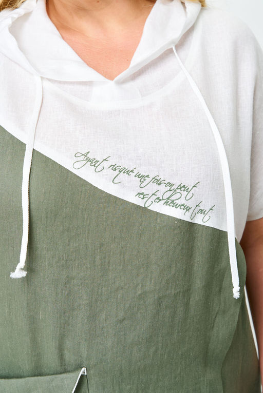 Платье Diamant 2072 хаки  фото 6