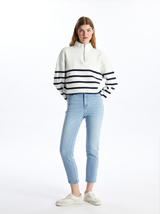 Slim Fit Kad?n Jean Pantolon