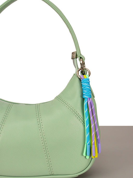 LACCOMA сумка Афина-Л815-мятный эко кожа хлопок  фото 4