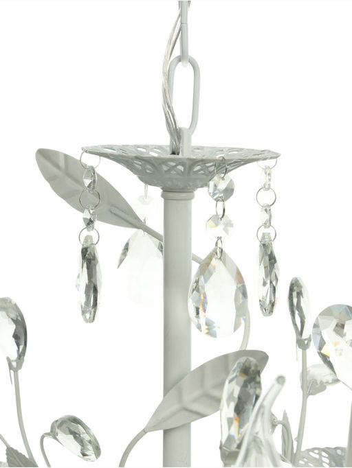 Люстра Astrid=5×40 Вт Е14 белый 60×60×60+50 см