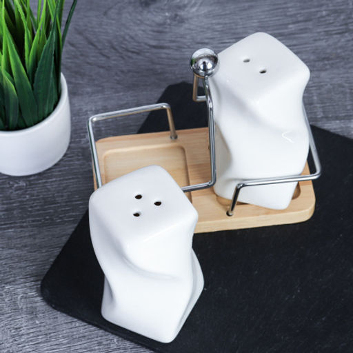 Набор для специй 2 предмета / UK-587 /уп 48/ на деревянной подставке - Галеонтрейд фото 13