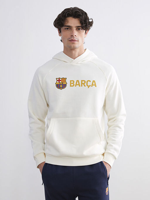 Barcelona Bask?l? Erkek Hoodie