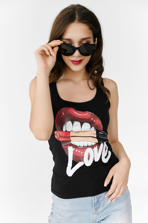 Майка Натали 7214 из хлопка с лайкрой фото 23