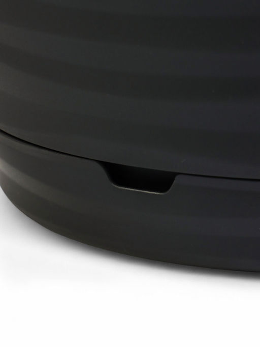 Горшок для цветов с поддоном Saffron, 9.1 л, d=26.7 см, h=24.5 см, пластиковый, чёрный - Simaland фото 5