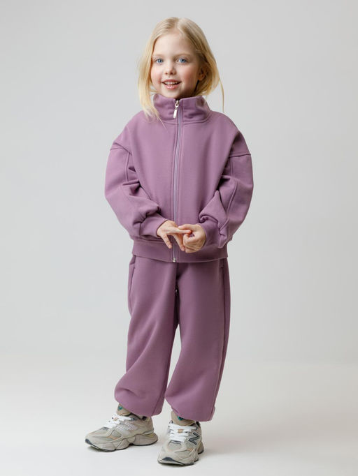 КР 400872/лиловый 3220 к649 брюки для дев