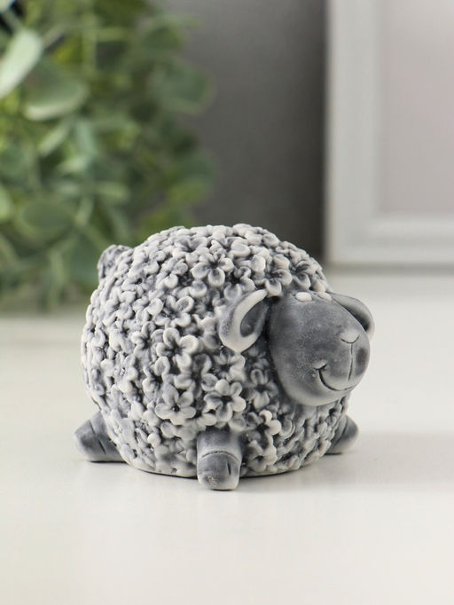 Сувенир "Барашек в цветочках" 5 см