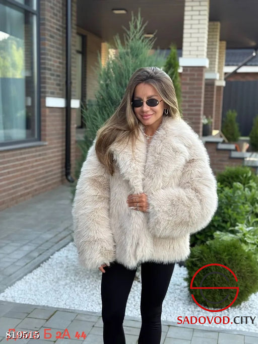 Шуба женская из искусственного меха - Bruno фото 2