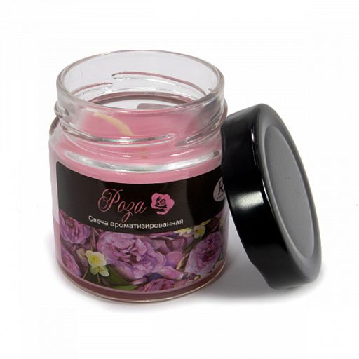 Эко Свеча Роза время горения 25ч