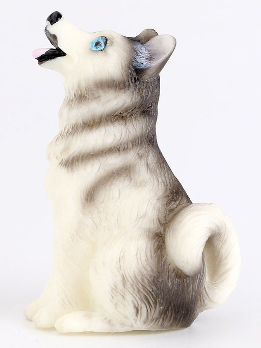 Миниатюра кукольная «Сибирский хаски»