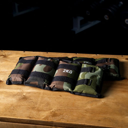 Утяжелители ONLYTOP, 2 шт. × 2 кг, цвет хаки