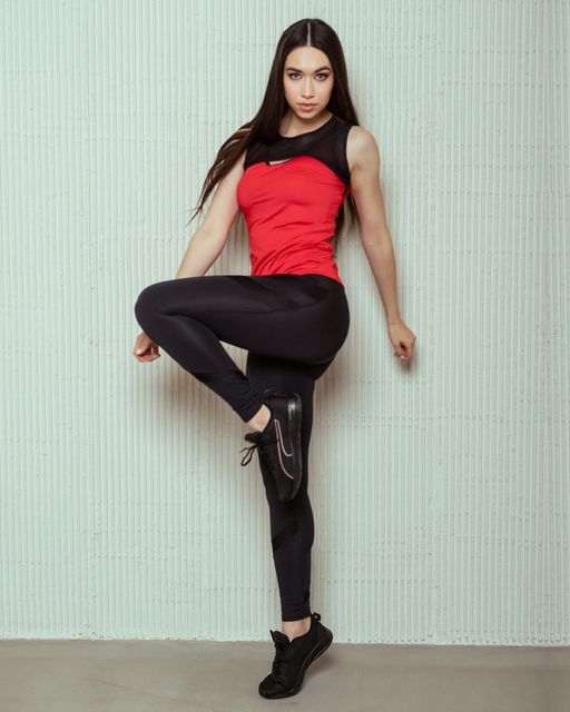 Майка Cut красная