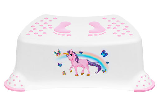 Подставка детская 40*27*14 см, белая с розовым (модель 389) - Elan gallery фото 3