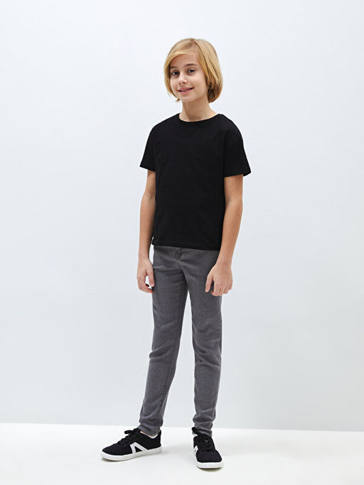 Beli Ayarlanabilir Lastikli Erkek ?ocuk Jean Pantolon