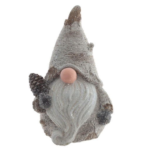 Фигурка декоративная "Гном", L10 W8 H16 см, 3в.