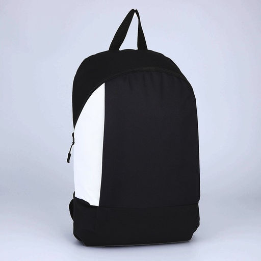 Рюкзак текстильный 46х30х10 см, вертикальный карман, цвет черно-белый - Nazamok фото 3