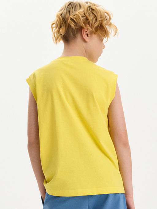 PELICAN, майка для мальчиков, Желтый  фото 2