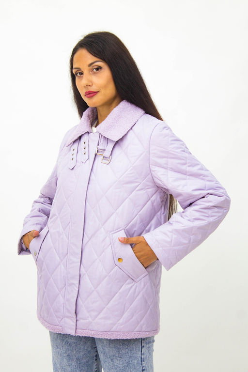 Демисезонная женская куртка Авиатор арт.7035