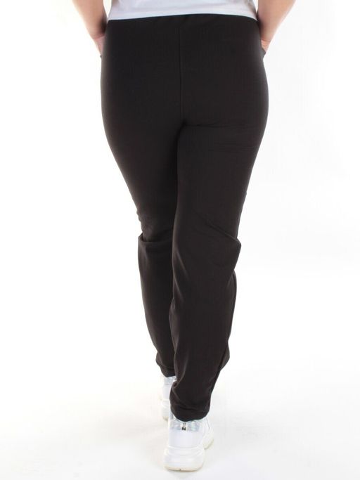 QB-83 BLACK Брюки спортивные женские (95% хлопок, 5% стрейч) P&S - Фабричный китай фото 5