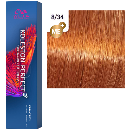 Краска стойкая Koleston Perfect 8/34 Чилийский оранжевый, Wella Professionals