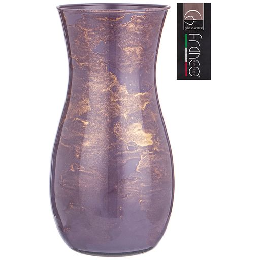 ВАЗА CLAUDIA GOLDEN MARBLE LAVENDER ВЫСОТА 26СМ