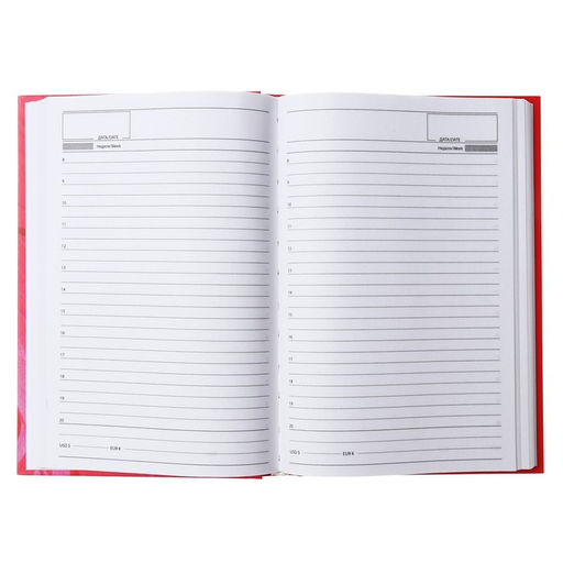 Ежедневник недатированный на сшивке А5, 160 листов, картон 7БЦ, матовая ламинация, Beautiful