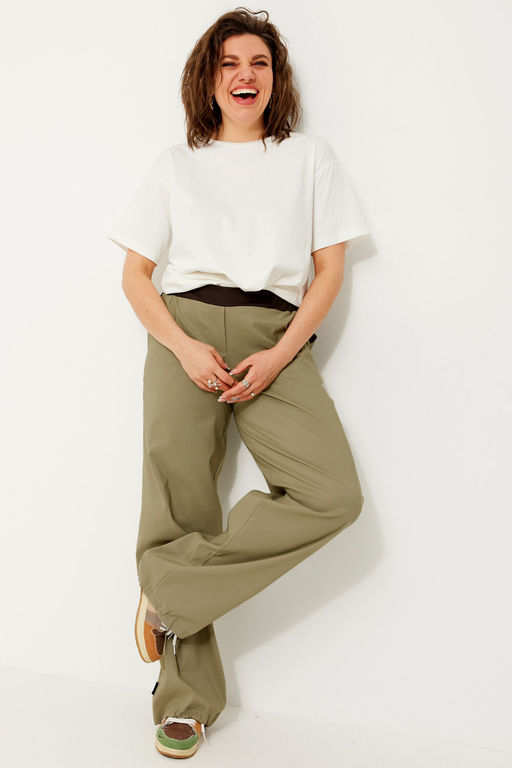 Брюки BegiModa 6063 олива  фото 3