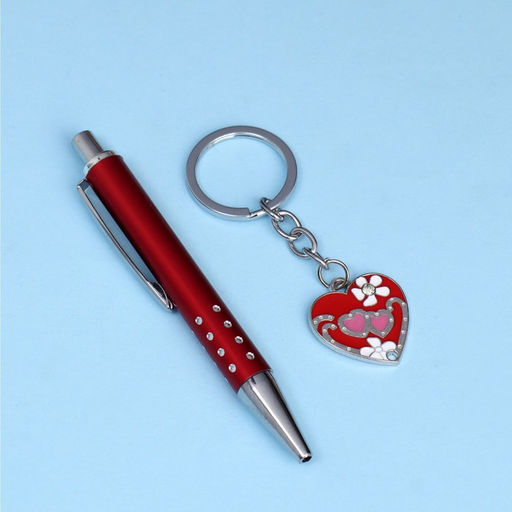 Набор подарочный 2в1 (ручка, брелок сердечко) - Simaland фото 3