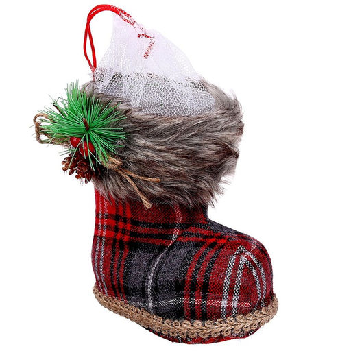 Конфетница Сапожок, клетка, цвета красный - Страна карнавалия фото 3