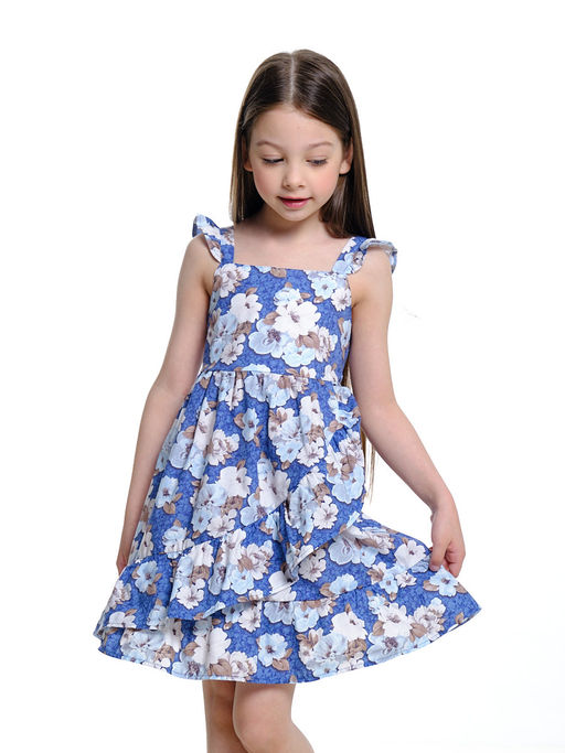 Платье UD 7589 цветы - Mini maxi фото 2