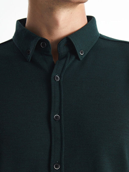 Slim Fit Uzun Kollu Erkek G?mlek