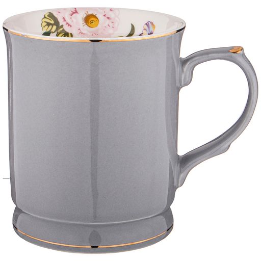 КРУЖКА LEFARD ВРЕМЕНА ГОДА 420 МЛ СЕРАЯ  фото 2