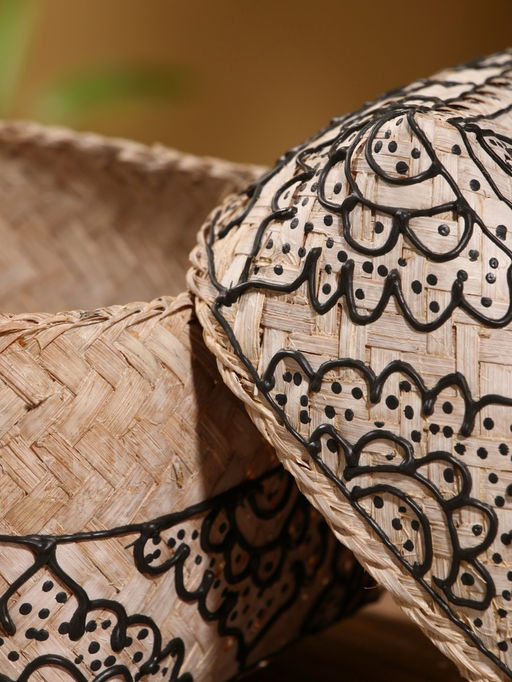 Корзинка плетёная «Бонтанг», 12×12×10 см, бамбук, светлая