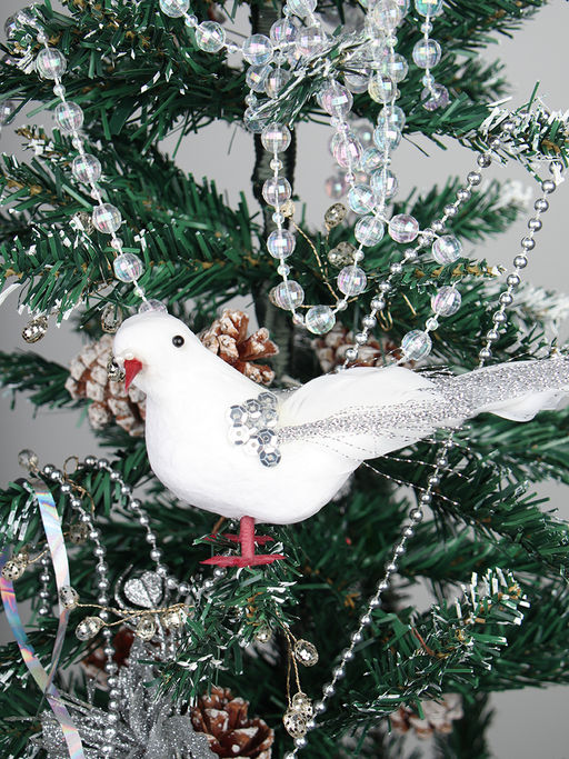 Новогоднее украшение Птица счастья 15 см / SH0938 /уп 2/600/121867 - Галеонтрейд фото 3